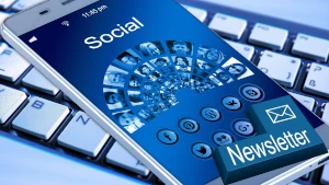 Curiamo la tua presenza sui social e l'invio di newsletter periodiche