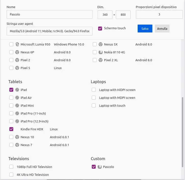 Sono stati inseriti i dati di uno dei cellulari. Puoi configurare il nuovo dispositivo inserendo i dati